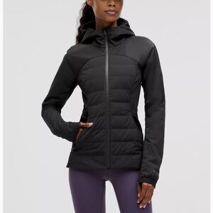 lululemon Down for It All 700-Down-Fill Jacket Black Primaloft Sz 8